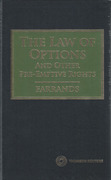 Cover of The Law of Options and Other Pre-Emptive Rights