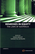 Cover of Remedies in Equity: The Laws of Australia