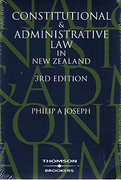 Cover of Constitutional and Administrative Law in New Zealand