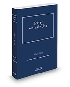 Cover of Patry on Fair Use