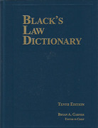 Cover of Black's Law Dictionary 10th ed
