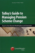 Cover of Tolley's Guide to Managing Pension Scheme Change