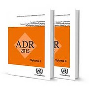 Cover of ADR 2015: European Agreement Concerning the International Carriage of Dangerous Goods by Road