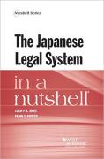 Cover of The Japanese Legal System in a Nutshell