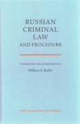 Cover of Russian Criminal Law and Procedure