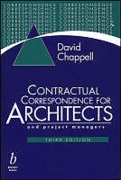 Cover of Contractual Correspondence for Architects