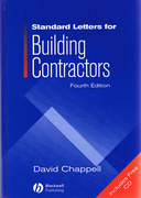 Cover of Standard Letters for Building Contractors