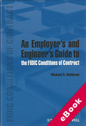 Cover of An Employer's and Engineer's Guide to the FIDIC Conditions of Contract (eBook)