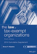 Cover of The Law of Tax-Exempt Organizations 10th ed: 2014 Cumulative Supplement